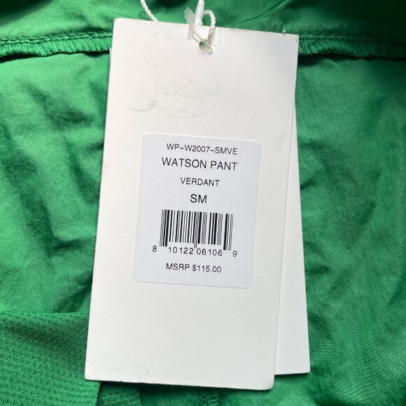 Halfdays Watson Nylon Cargo Pant Verdant Green Size Small NEW NWT - Picture 6 of 9